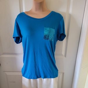 Royal blue t shirt